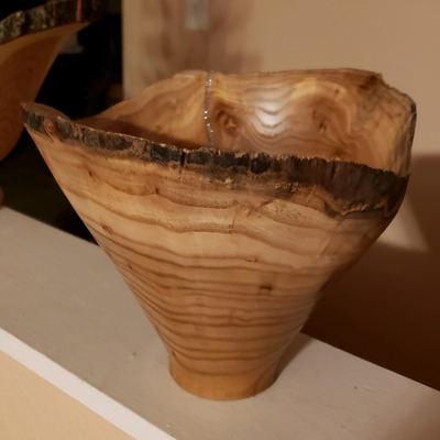 Pecan Wood Turning by Keith