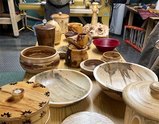 Central Wisconsin Woodturners Woodwork Meeting
