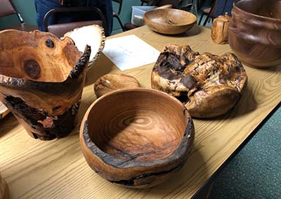 Central Wisconsin Woodturners Carvings