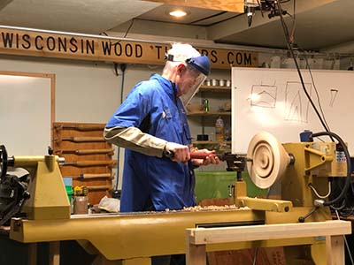 Central Wisconsin Woodturners Lathe